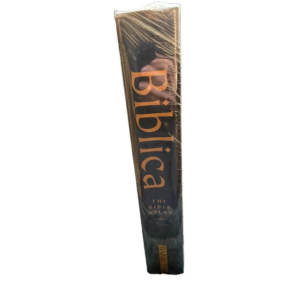 NEW SEALED Biblica: The Bible Atlas Hardcover English Nonfiction Bible Atlas